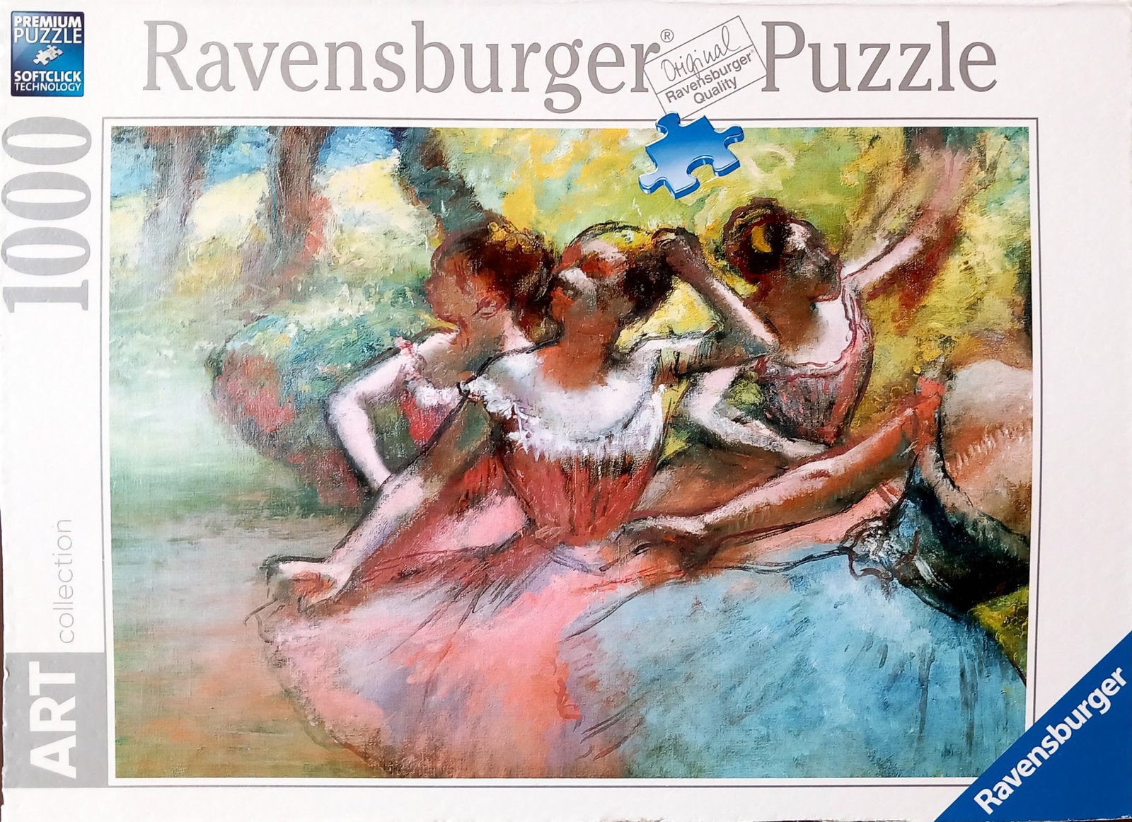 Four Ballerinas on a Stage